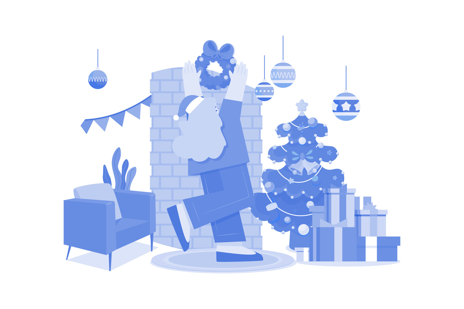 M500_Christmas Illustration Pack