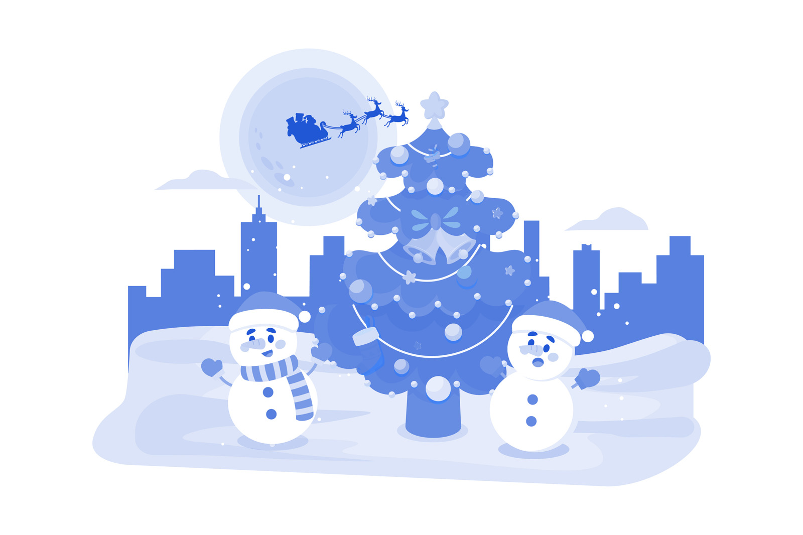 M500_Christmas Illustration Pack