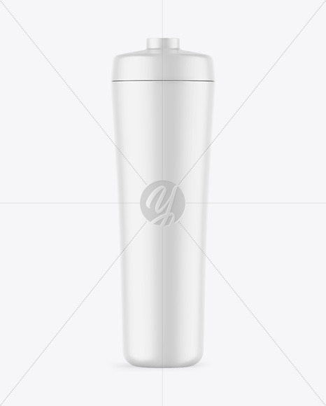 Matte Sport Bottle Mockup