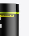 Metallic Protein Jar Mockup