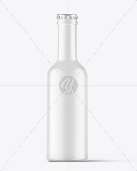 Matte Beverage Bottle Mockup