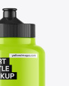 Glossy Sport Bottle Mockup