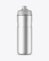 Matte Metallic Sport Bottle Mockup