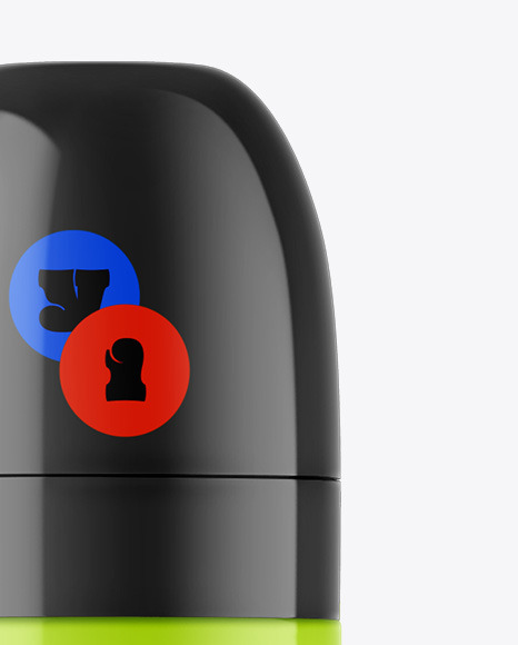 Glossy Deodorant Mockup