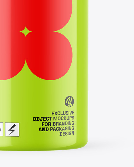 Glossy Deodorant Mockup