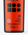 Glossy Cosmetic Bottle with Pump Mockup