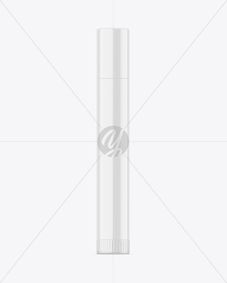 Glossy Cigar Tube Mockup