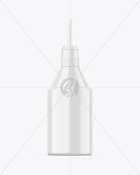 Glossy Dispenser Bottle Mockup