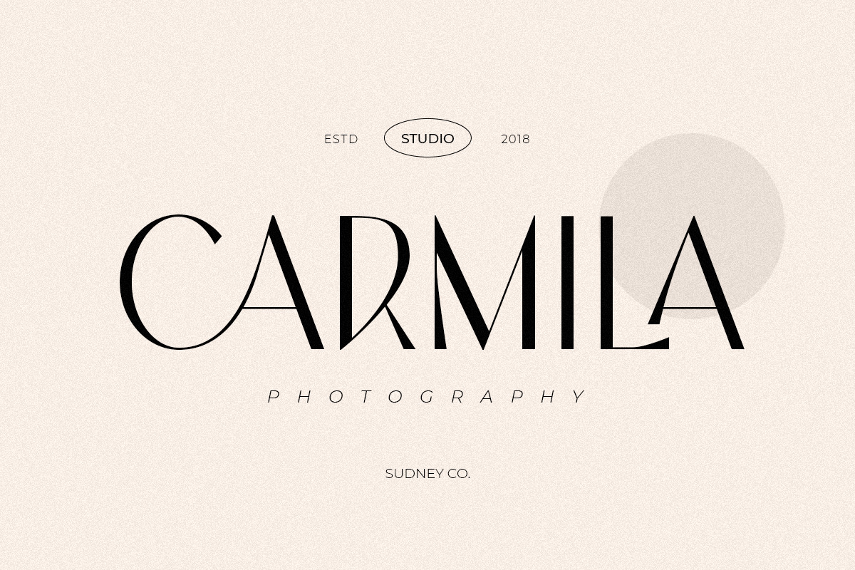 Rebeca - Modern Display Sans Serif Rebeca - Modern Display Sans Serif