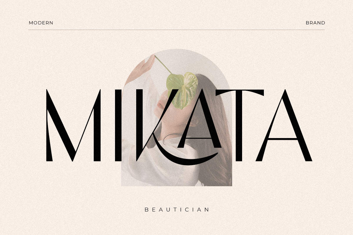 Rebeca - Modern Display Sans Serif Rebeca - Modern Display Sans Serif