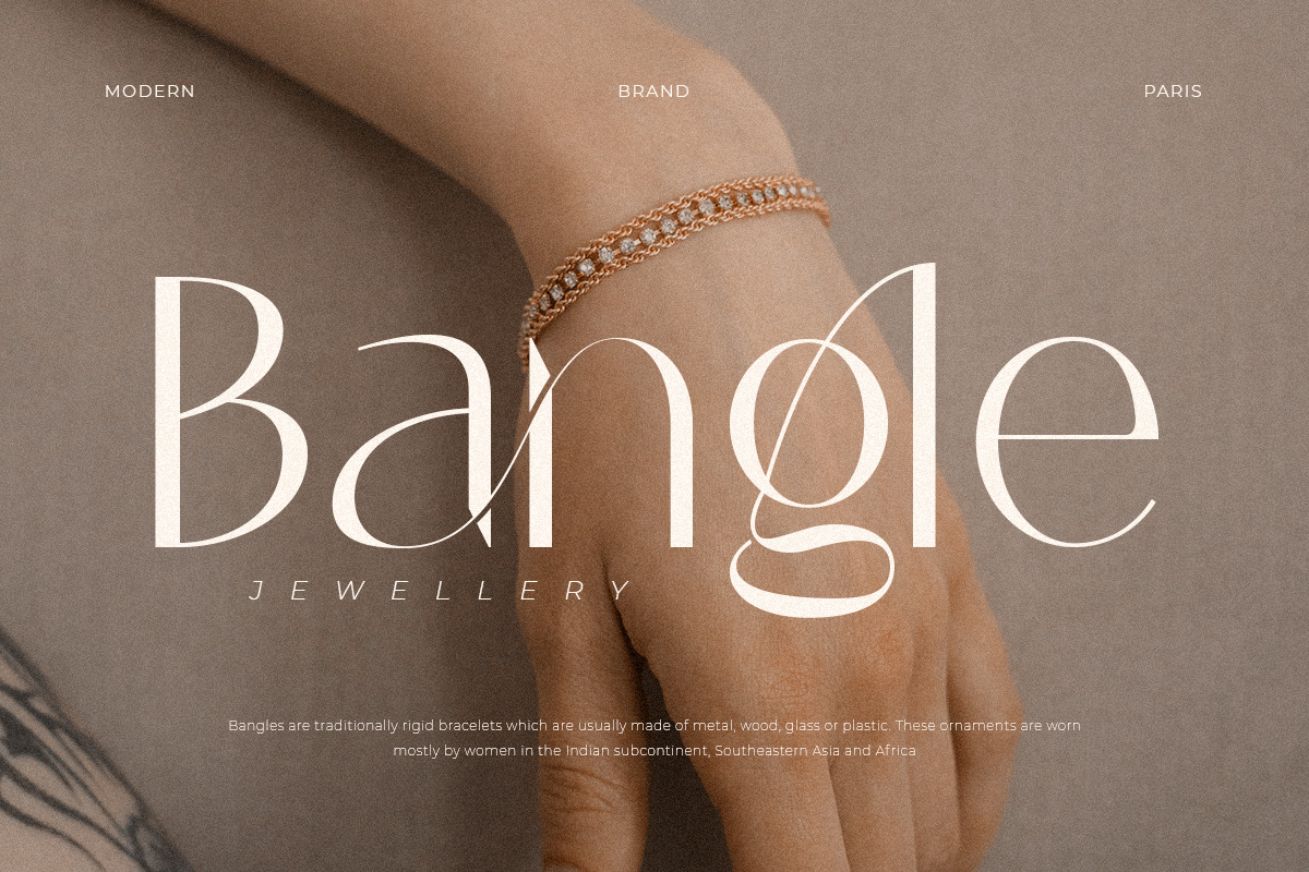 Rebeca - Modern Display Sans Serif Rebeca - Modern Display Sans Serif