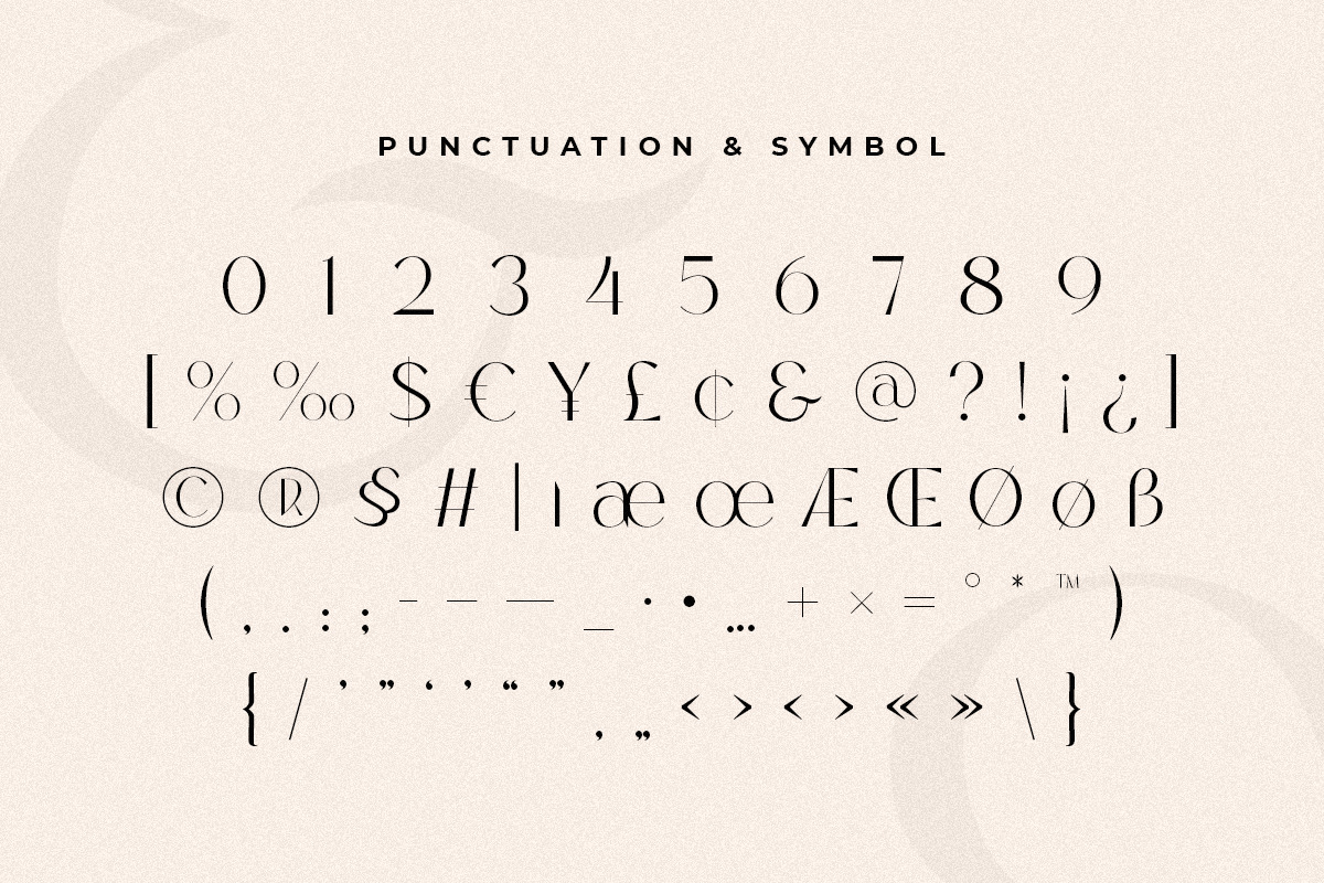 Rebeca - Modern Display Sans Serif Rebeca - Modern Display Sans Serif