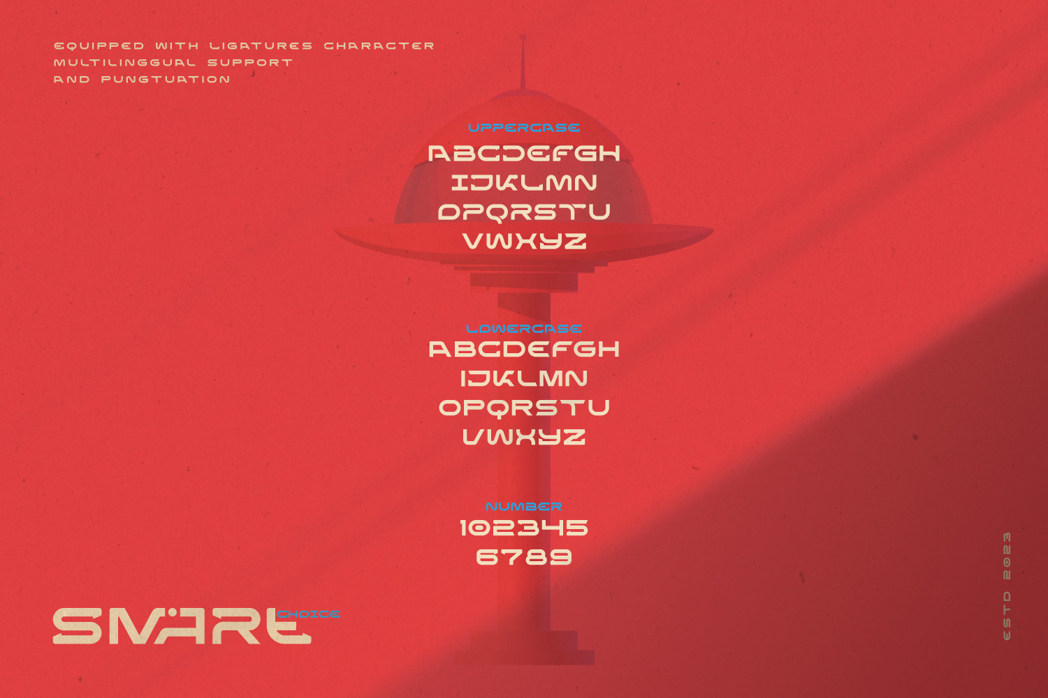 Dena A Futuristic Typeface Dena A Futuristic Typeface