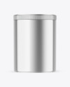 Metallic Protein Jar Mockup