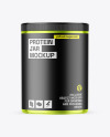 Metallic Protein Jar Mockup