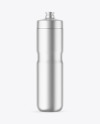 Matte Metallic Sport Bottle Mockup