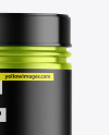 Metallic Protein Jar Mockup