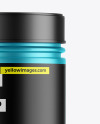 Matte Metallic Protein Jar Mockup Matte Metallic Protein Jar Mockup