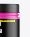 Matte Protein Jar Mockup Matte Protein Jar Mockup
