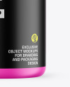 Matte Protein Jar Mockup Matte Protein Jar Mockup