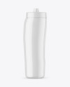 Glossy Sport Bottle Mockup