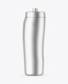 Matte Metallic Sport Bottle Mockup