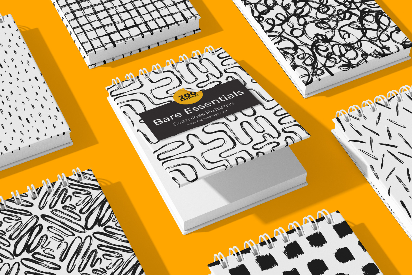 200 Hand Drawn Seamless Patterns 200 Hand Drawn Seamless Patterns