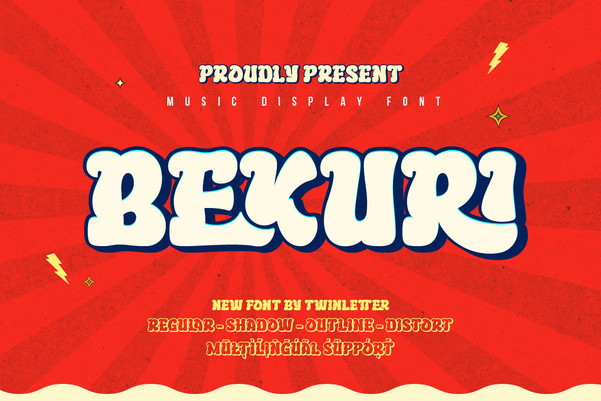 Bekuri - Display Font Bekuri - Display Font