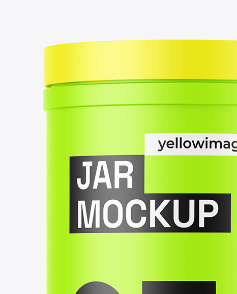 Matte Jar Mockup