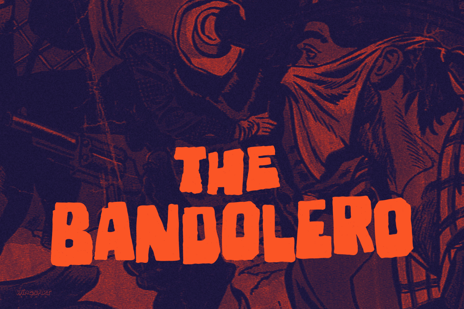 Violencia - An Illustrated Wild West Font Violencia - An Illustrated Wild West Font