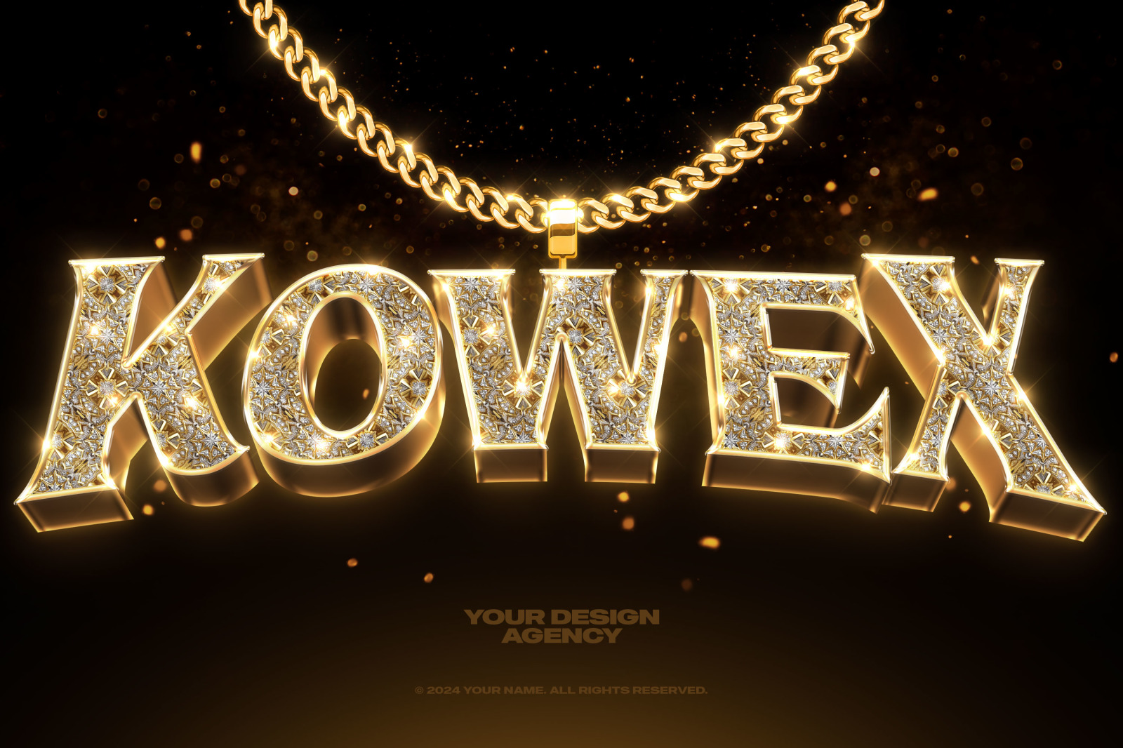 Bling Bling Logo and Text Effects (Vol.2)