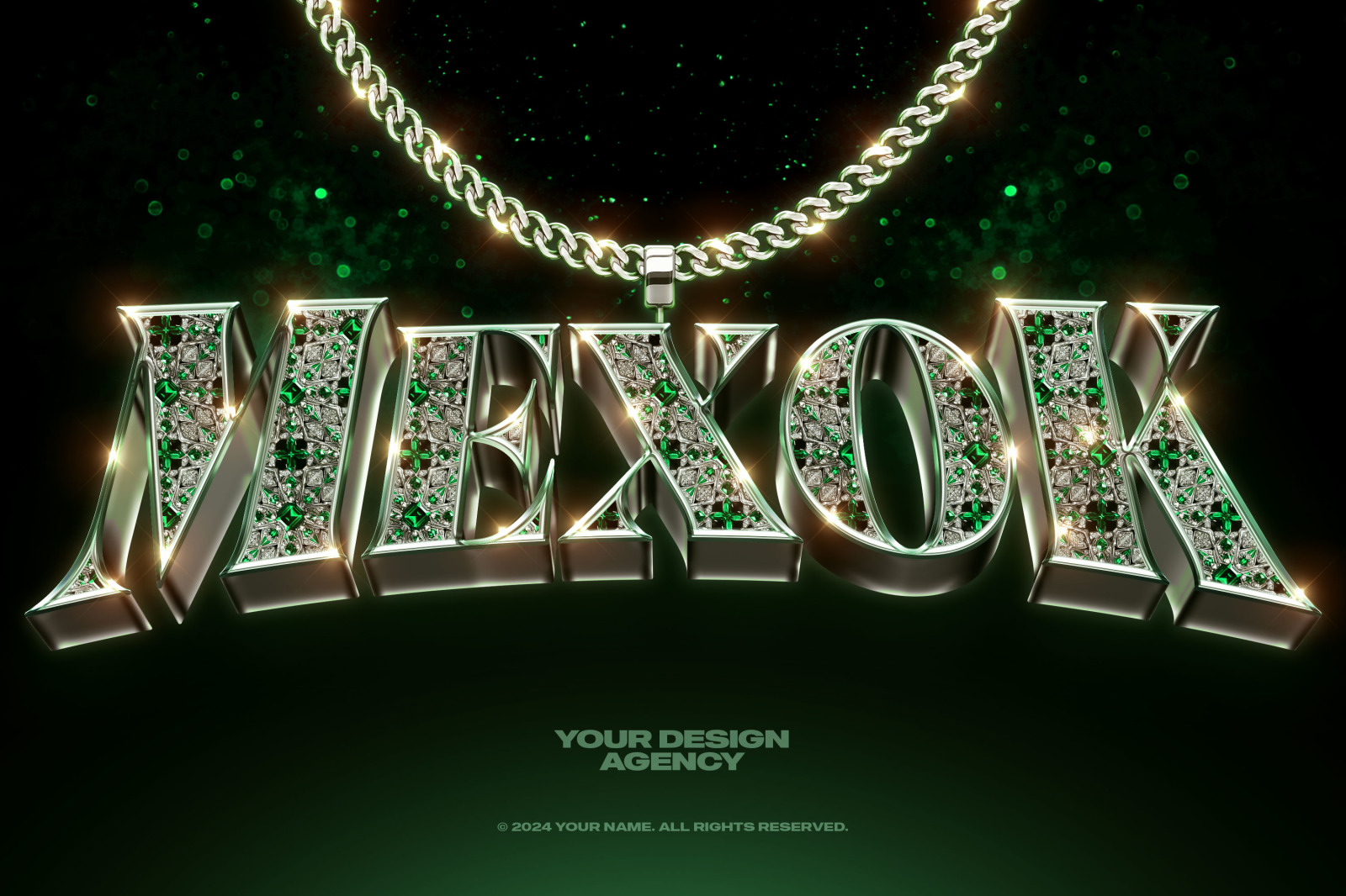 Bling Bling Logo and Text Effects (Vol.2)