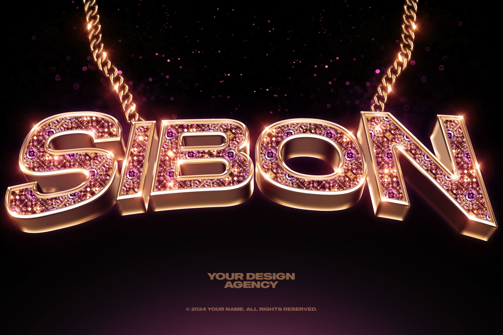 Bling Bling Logo and Text Effects (Vol.2)