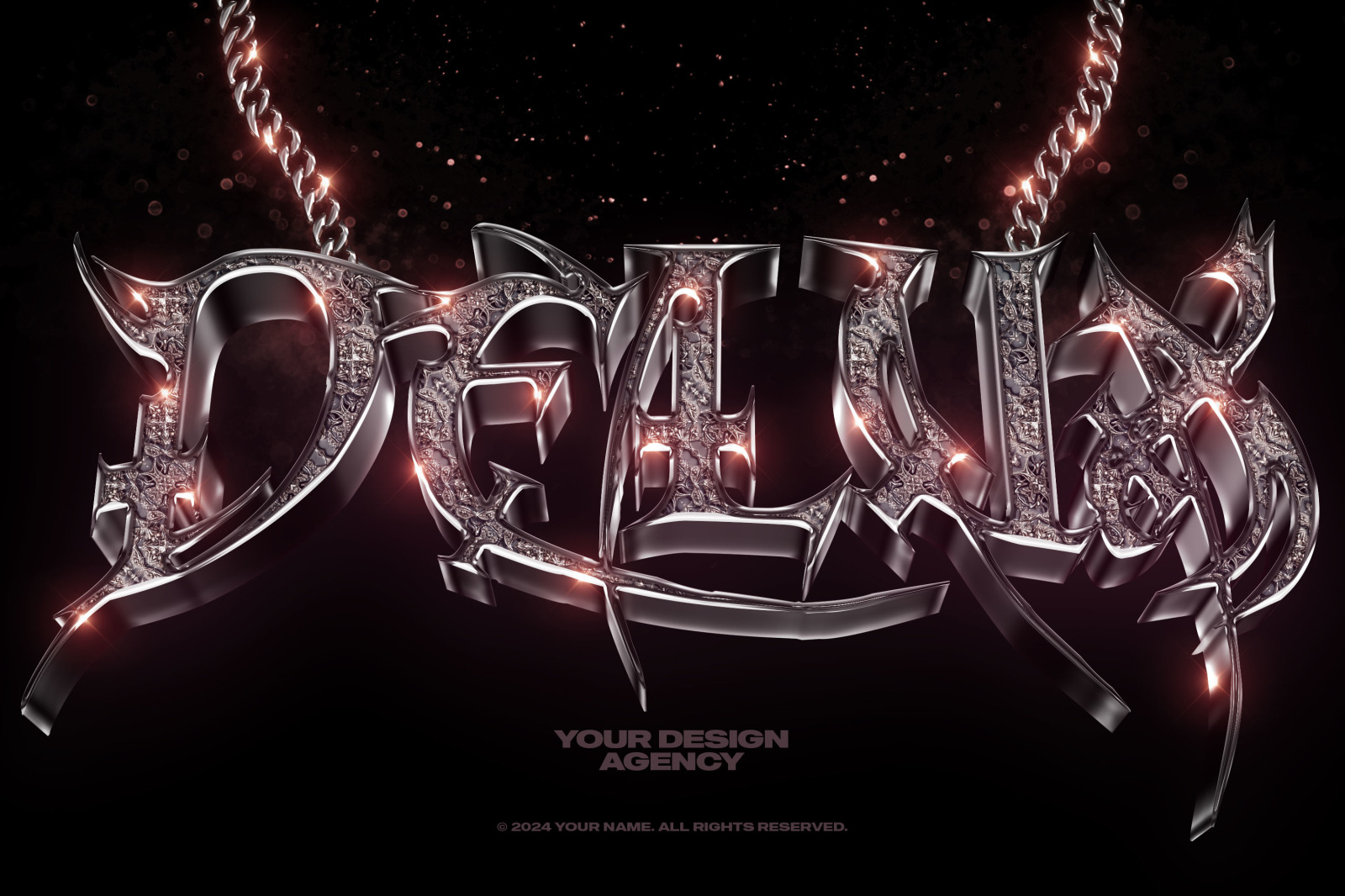 Bling Bling Logo and Text Effects (Vol.2)