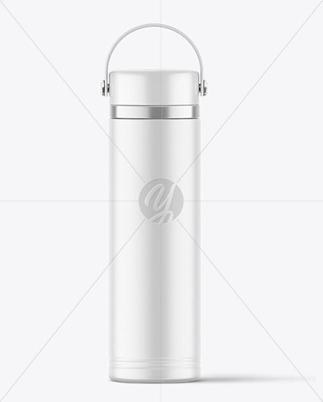 Matt Vacuum Water Bottle Mockup