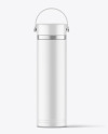 Matt Vacuum Water Bottle Mockup