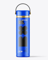 Matt Vacuum Water Bottle Mockup