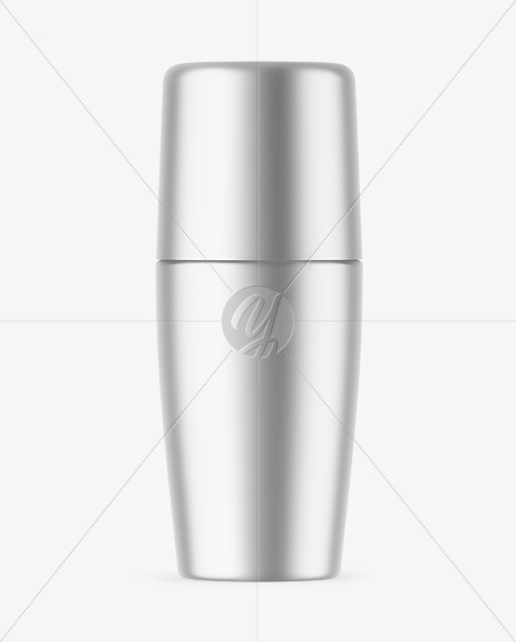 Matte Metallic Deodorant Mockup