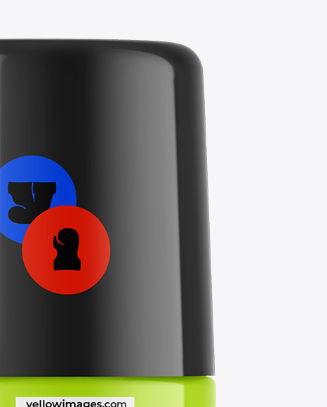 Glossy Deodorant Mockup