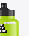 Glossy Sport Bottle Mockup
