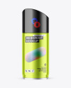 Metallic Deodorant Mockup Metallic Deodorant Mockup
