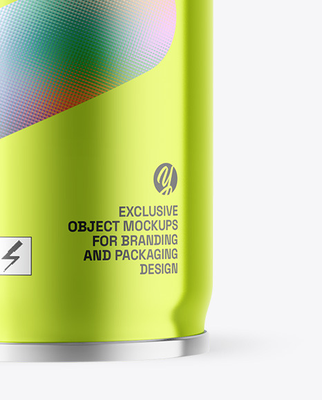 Metallic Deodorant Mockup