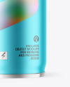 Matte Metallic Deodorant Mockup