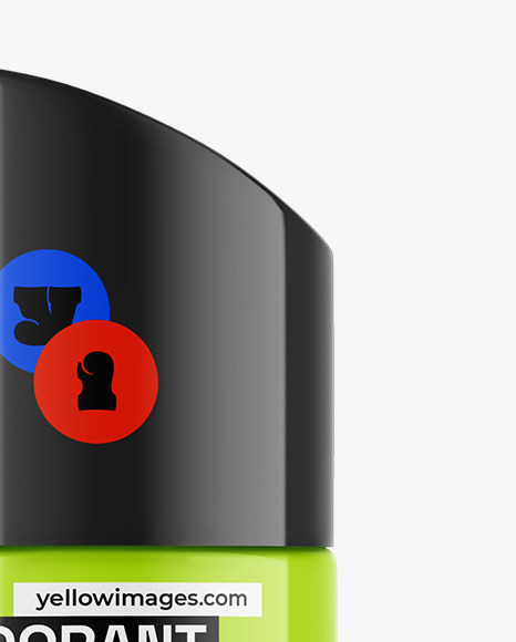 Glossy Deodorant Mockup