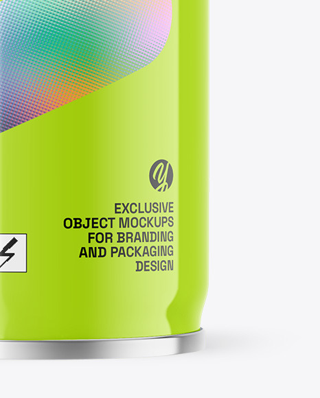 Glossy Deodorant Mockup
