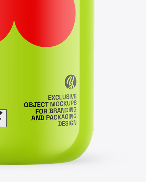 Glossy Sport Bottle Mockup Glossy Sport Bottle Mockup