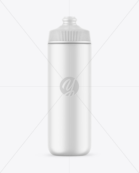 Matte Sport Bottle Mockup