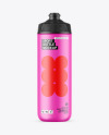 Matte Sport Bottle Mockup