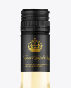 Clear Glass White Wine Bottle Mockup