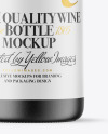 Ceramic Wine Bottle Mockup Ceramic Wine Bottle Mockup